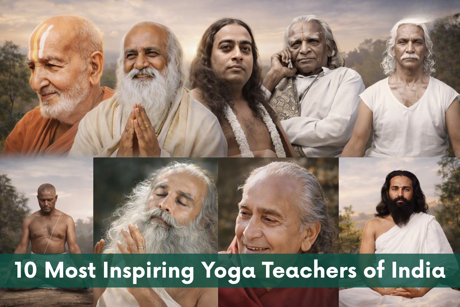 10 Most Inspiring Yoga Teachers of India